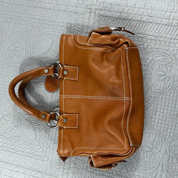 Lilo Collections Equestrian Handbag 100% Leather 6.5 x 12 x 3.5 - Picture 4 of 6